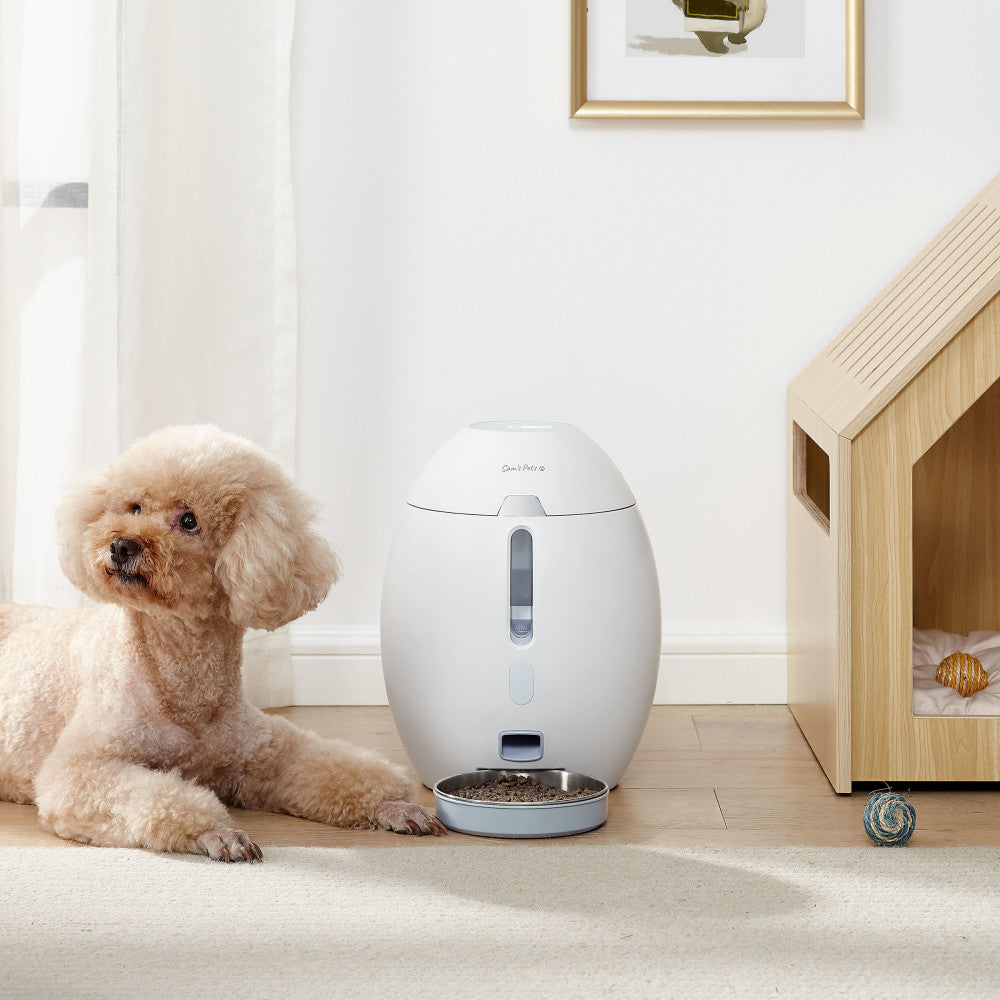 Cosmo 3.5L Automatic Dog/Cat Feeder In White