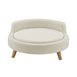 Milo 31'' Dog Bed In Ivory