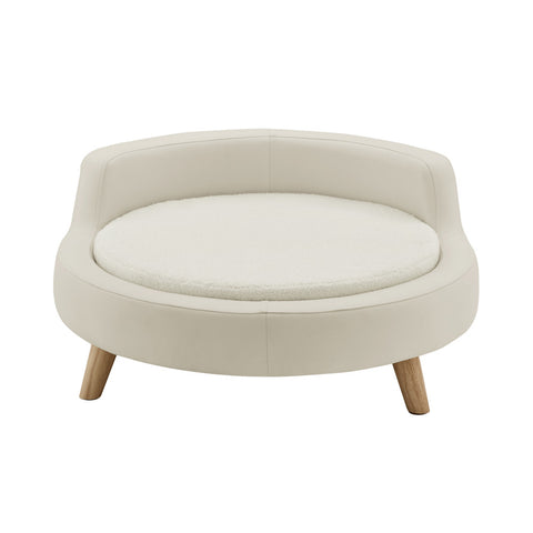 Milo 31'' Dog Bed In Ivory