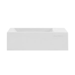 Sam's Pets Concrete Duke Pet Bowl 13'' In Sand White
