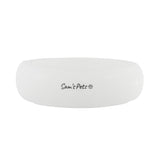 Sam's Pets Short Tulip Pet Bowl In Glossy White