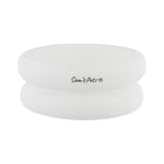 Sam's Pets Tall Tulip Pet Bowl In Glossy White