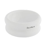 Sam's Pets Tall Tulip Pet Bowl In Glossy White