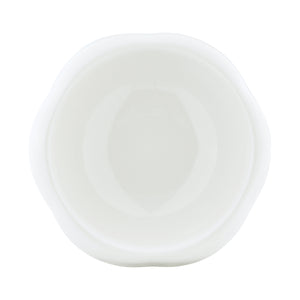Sam's Pets Tall Tulip 2.0 Pet Bowl in Glossy White