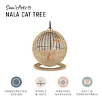 Sam's Pets Nala Hanging Egg Cat Condo In Beige