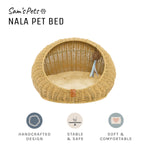 Sam's Pets Nala 20'' Dog/Cat Bed in Beige