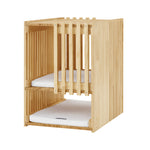 Sam's Pets Yves Rectangle Cat Tower in Natural oak