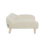 Sam's Pets Akkeri 39" Linen Couch In Cream