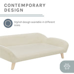 Sam's Pets Akkeri 39" Linen Couch In Cream