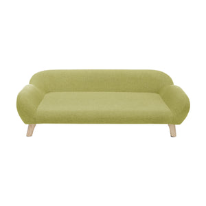Sam's Pets Akkeri 39" Linen Couch In Olive Green
