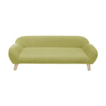 Sam's Pets Akkeri 39" Linen Couch In Olive Green