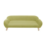Sam's Pets Akkeri 39" Linen Couch In Olive Green