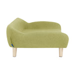 Sam's Pets Akkeri 39" Linen Couch In Olive Green