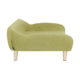 Sam's Pets Akkeri 39" Linen Couch In Olive Green
