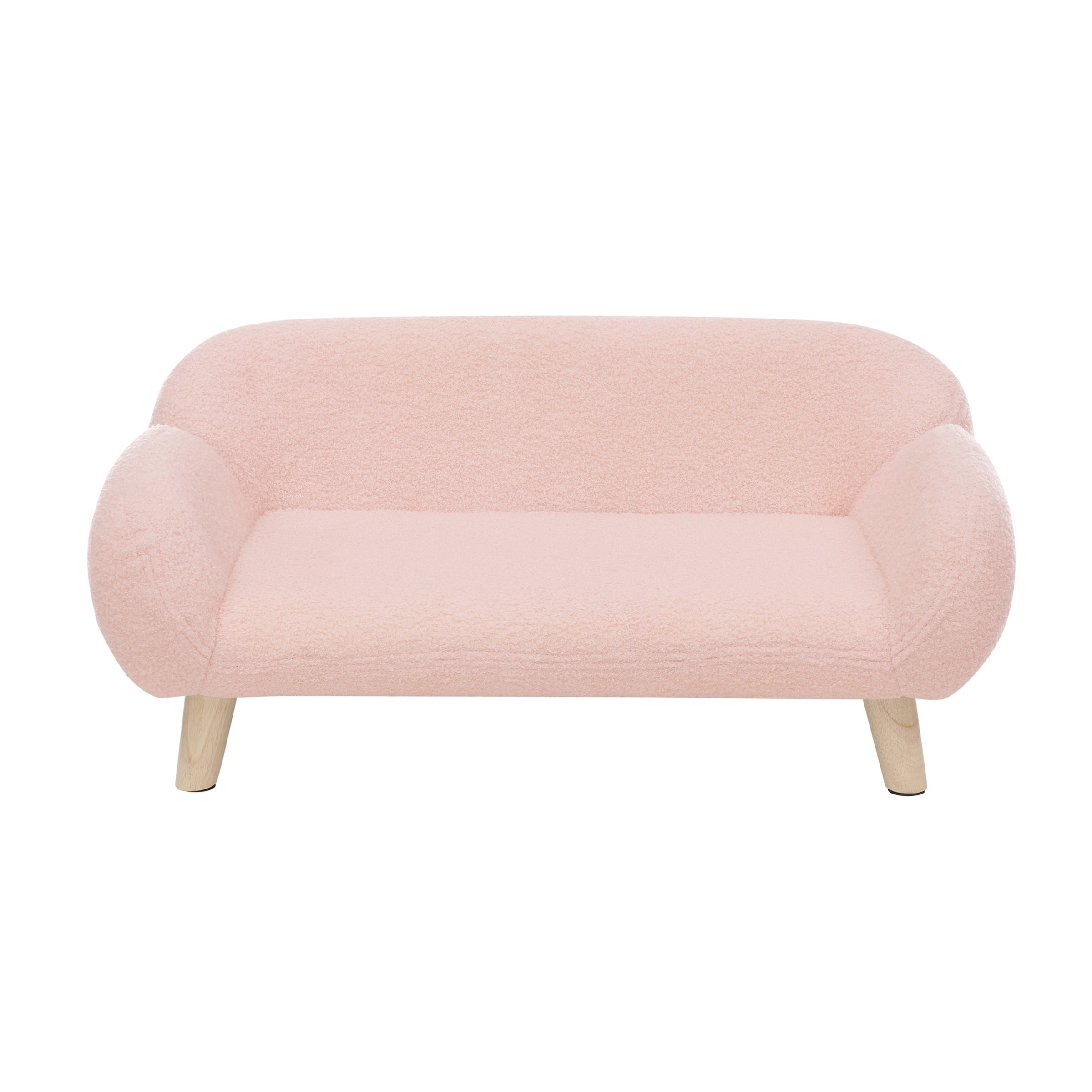 Sam's Pets Akkeri 29" Boucle Couch In Pink