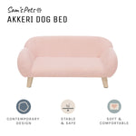Sam's Pets Akkeri 29" Boucle Couch In Pink
