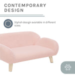 Sam's Pets Akkeri 29" Boucle Couch In Pink