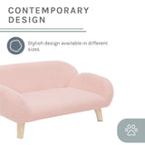 Sam's Pets Akkeri 29" Boucle Couch In Pink