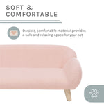 Sam's Pets Akkeri 29" Boucle Couch In Pink