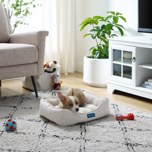 Arlo® Plaid Dog Bed
