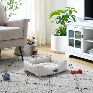 Arlo® Plaid Dog Bed