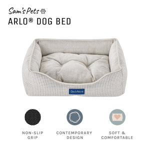 Arlo® Plaid Dog Bed