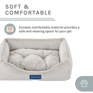 Arlo® Plaid Dog Bed