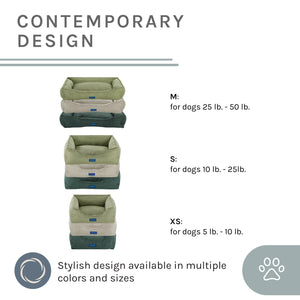 Sam's Pets Julius Medium Olive Dog Bed