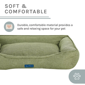 Sam's Pets Julius Medium Olive Dog Bed