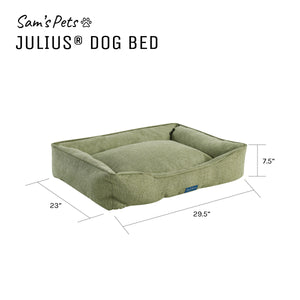 Sam's Pets Julius Medium Olive Dog Bed