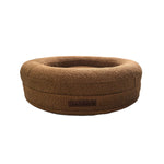 Sam's Pets Scruffy 30" Round Orthopedic Dog Bed In Brown