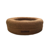 Sam's Pets Scruffy 30" Round Orthopedic Dog Bed In Brown