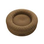 Sam's Pets Scruffy 30" Round Orthopedic Dog Bed In Brown