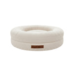 Sam's Pets Scruffy 30" Round Orthopedic Dog Bed In Cream