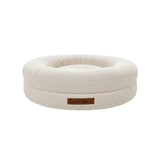 Sam's Pets Scruffy 30" Round Orthopedic Dog Bed In Cream