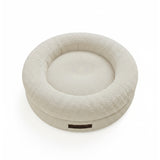 Sam's Pets Scruffy 30" Round Orthopedic Dog Bed In Cream