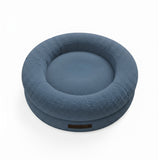 Sam's Pets Scruffy 30" Round Orthopedic Dog Bed In Navy