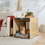 Sam's Pets 25" Charlie Dog Crate In Natural Oak