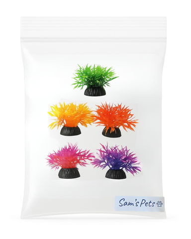 Sam's Pets Coral Reef Decorational Plants -5 pcs