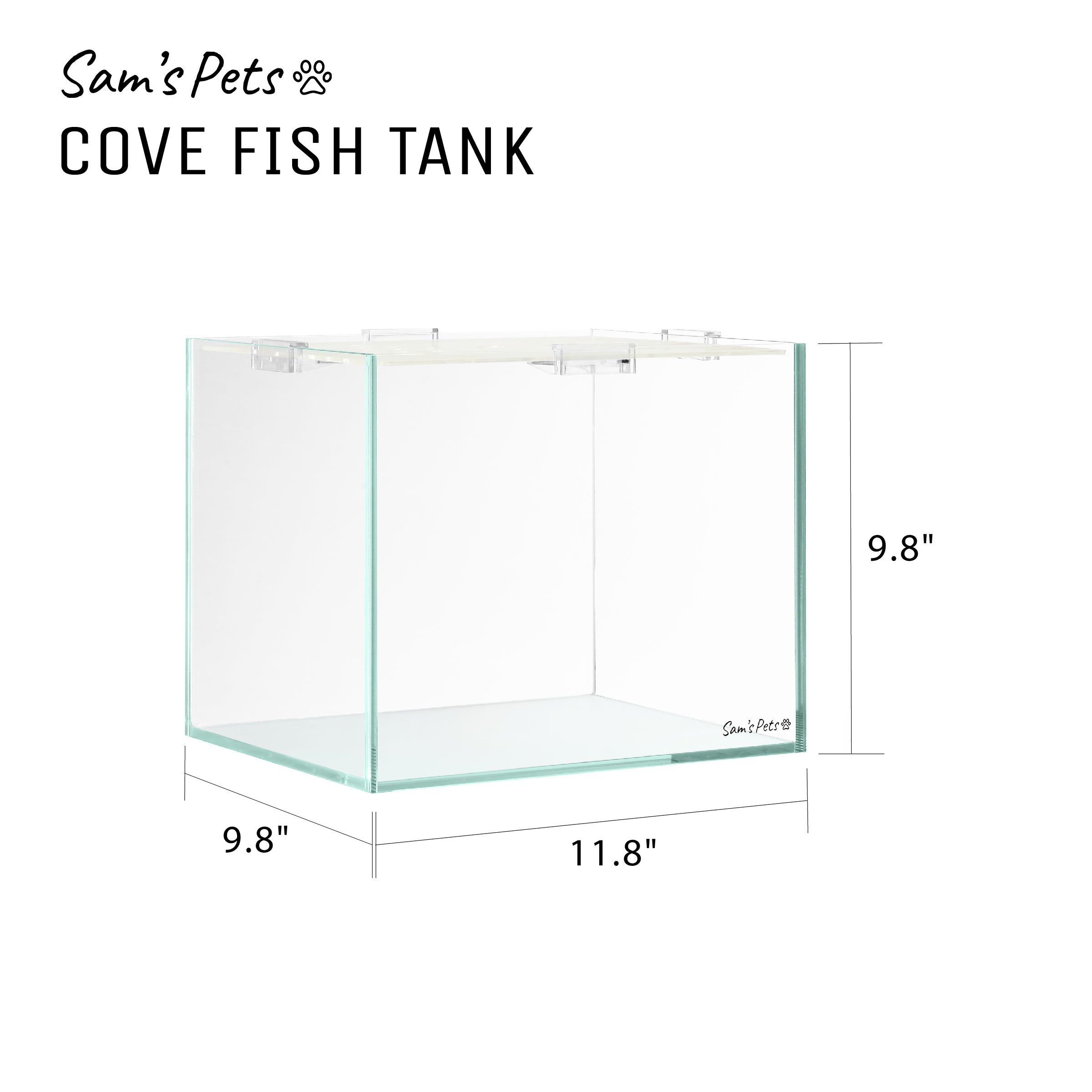 Sam's Pets Cove 5 Gallon Fish Tank