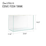 Sam's Pets Cove 18 Gallon Fish Tank