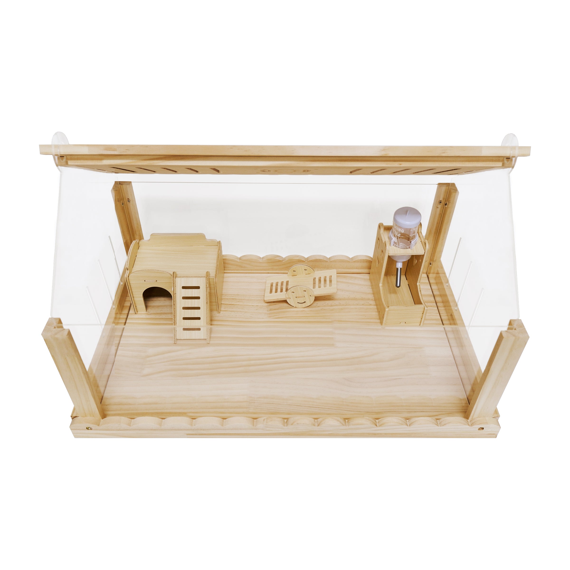 Sam's Pets Biscuit  24" Hamster Cage in Natural Oak