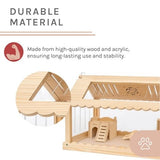Sam's Pets Biscuit  24" Hamster Cage in Natural Oak
