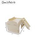 Sam's Pets Biscuit  24" Hamster Cage in Natural Oak