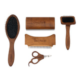 Sam's Pets Grooming Kit For Dogs & Cats in Dark Brown