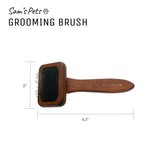 Sam's Pets Grooming Kit For Dogs & Cats in Dark Brown