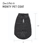 Monty Puffer Jacket In Black / Size:Medium