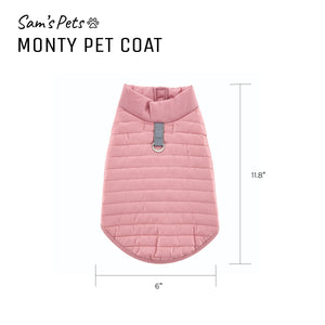 Monty Puffer Jacket In Pink / Size:Medium