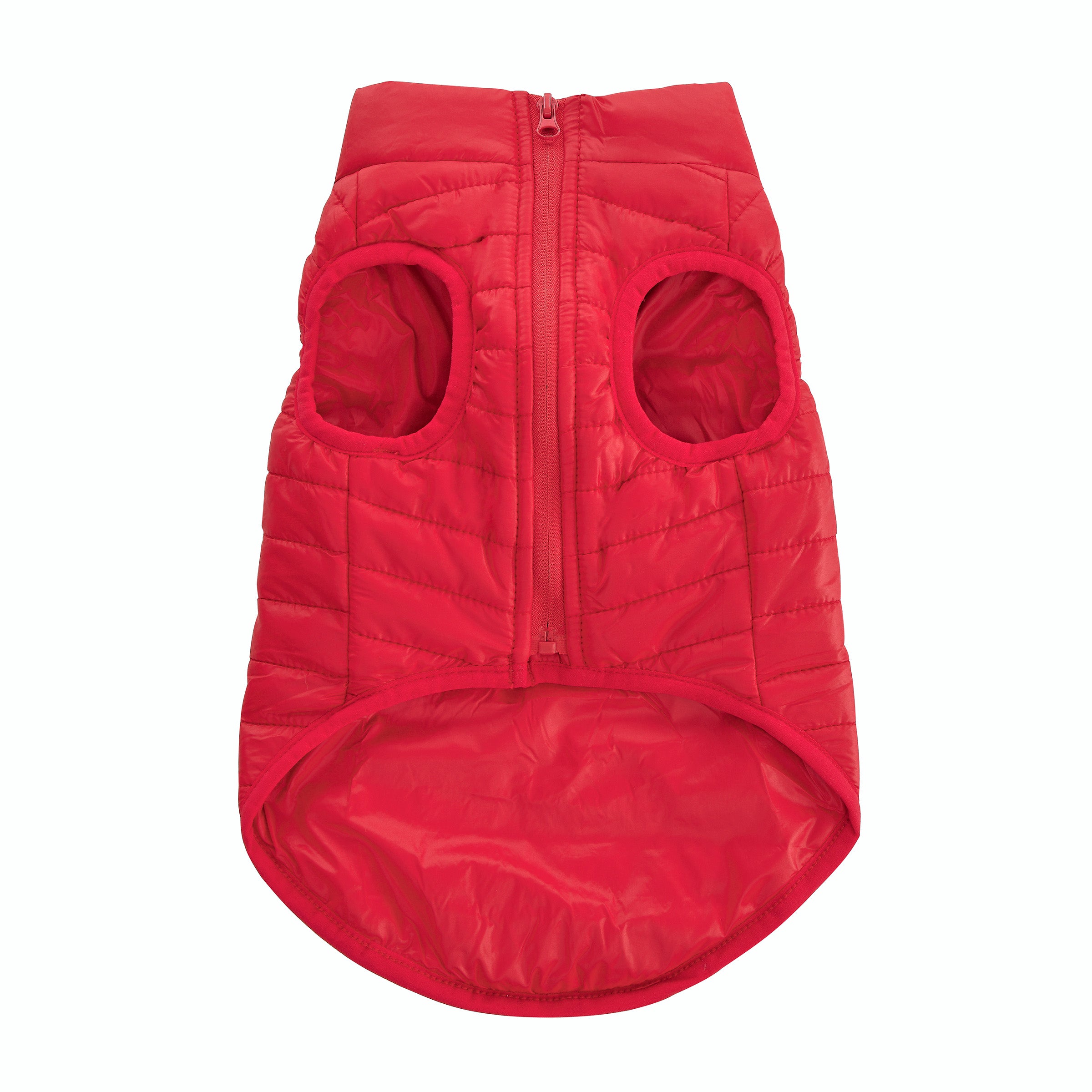 Monty Puffer Jacket In Red / Size:Medium