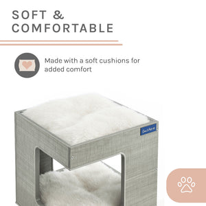 Escher Cat Tree 23.5'' In Grey